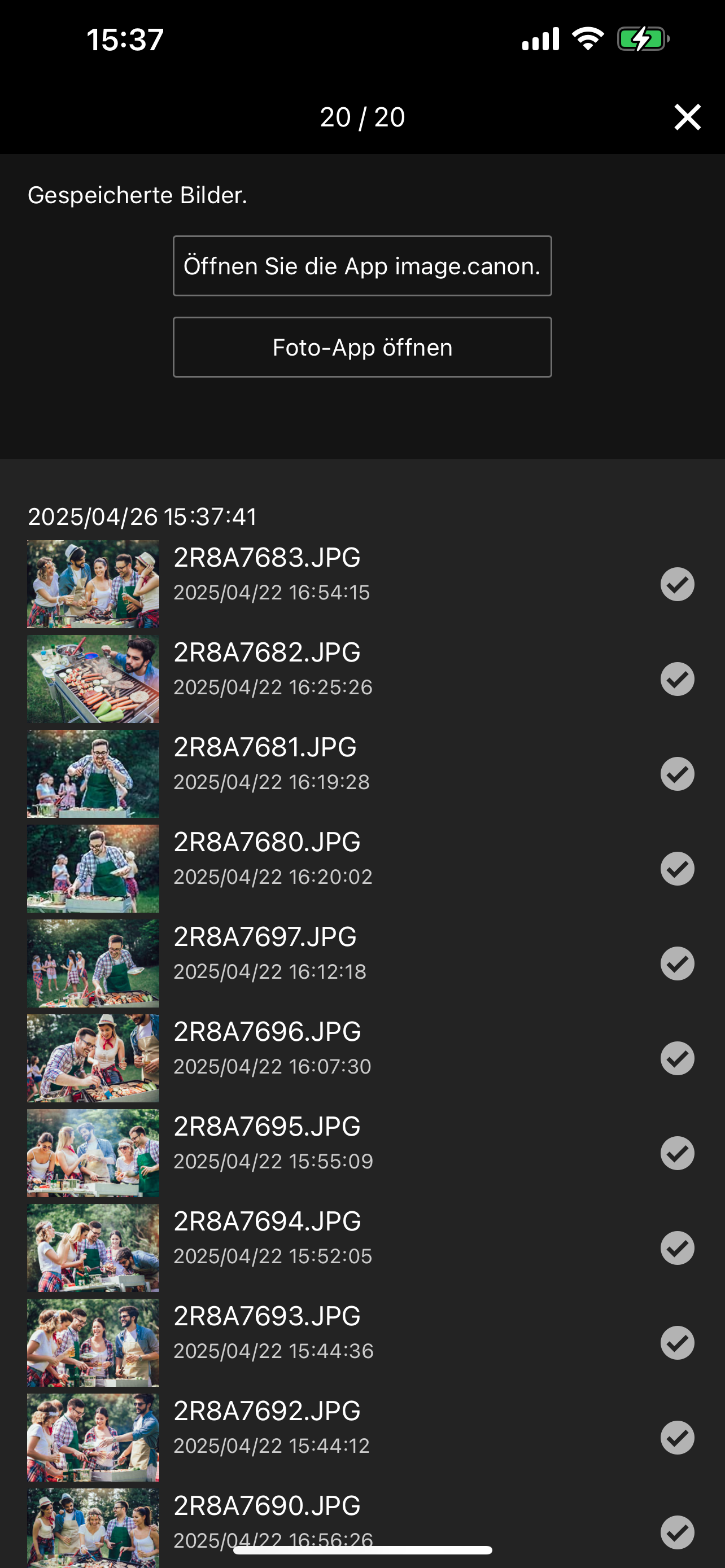 screen image