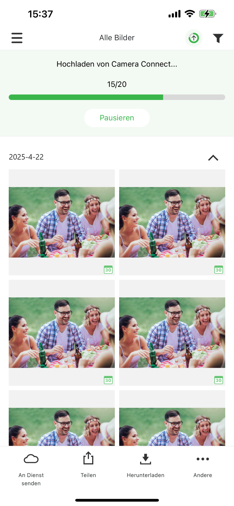 screen image
