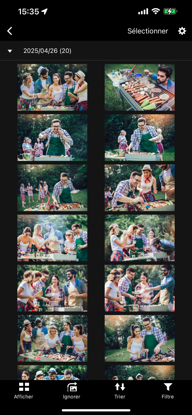 screen image