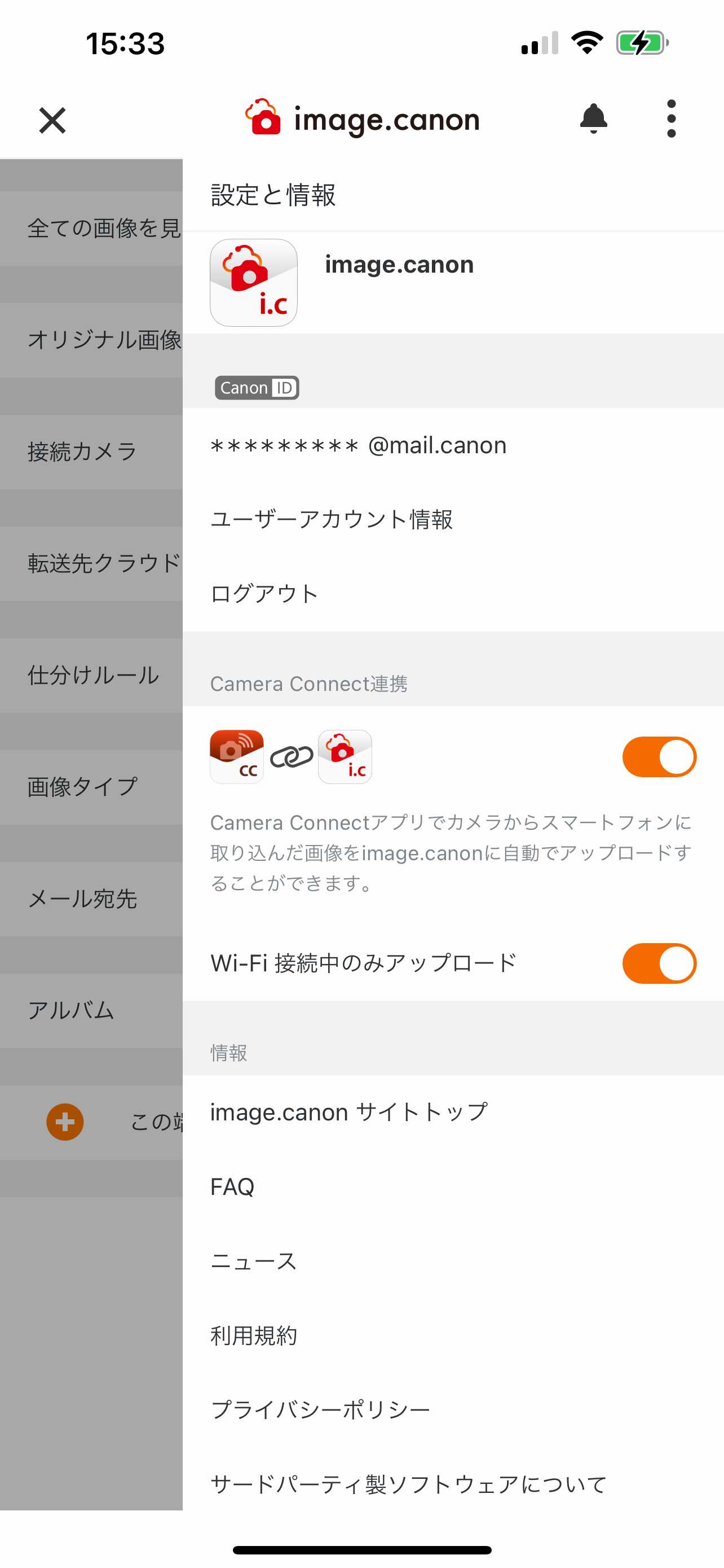 screen image