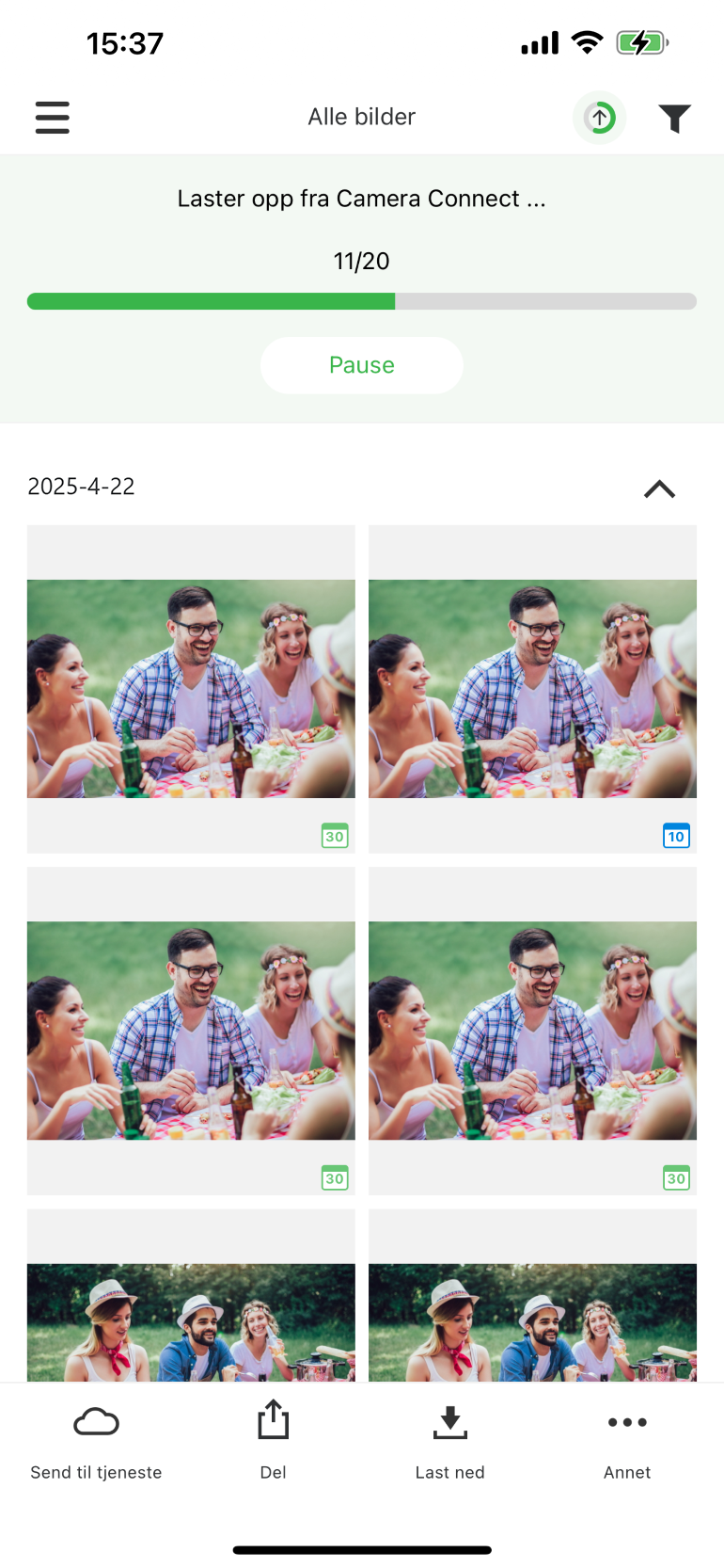 screen image