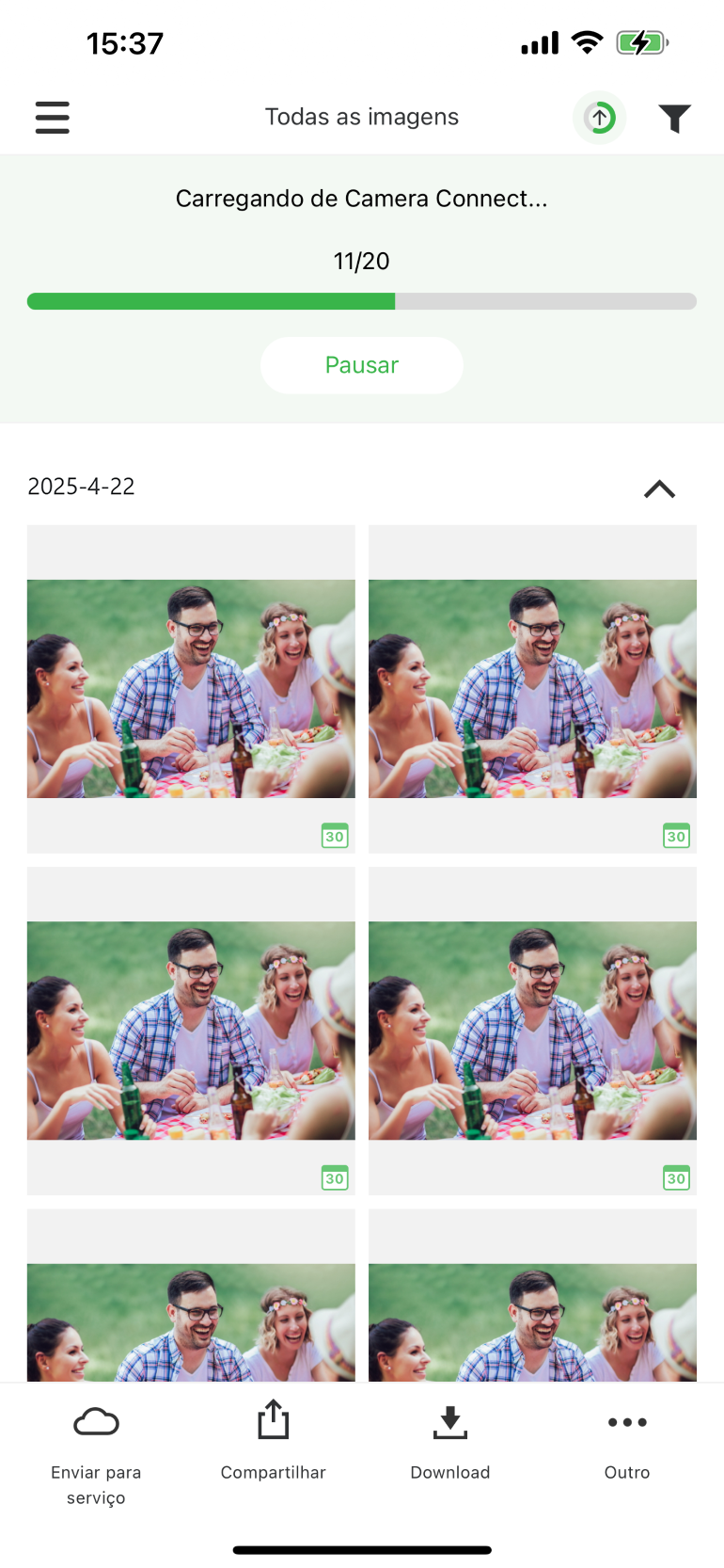 screen image
