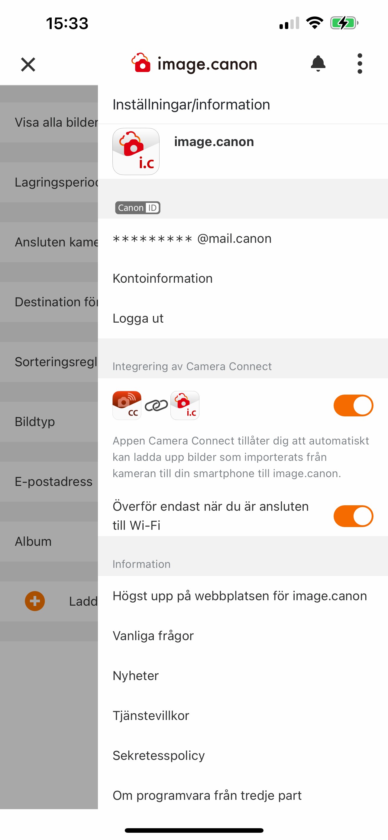 screen image