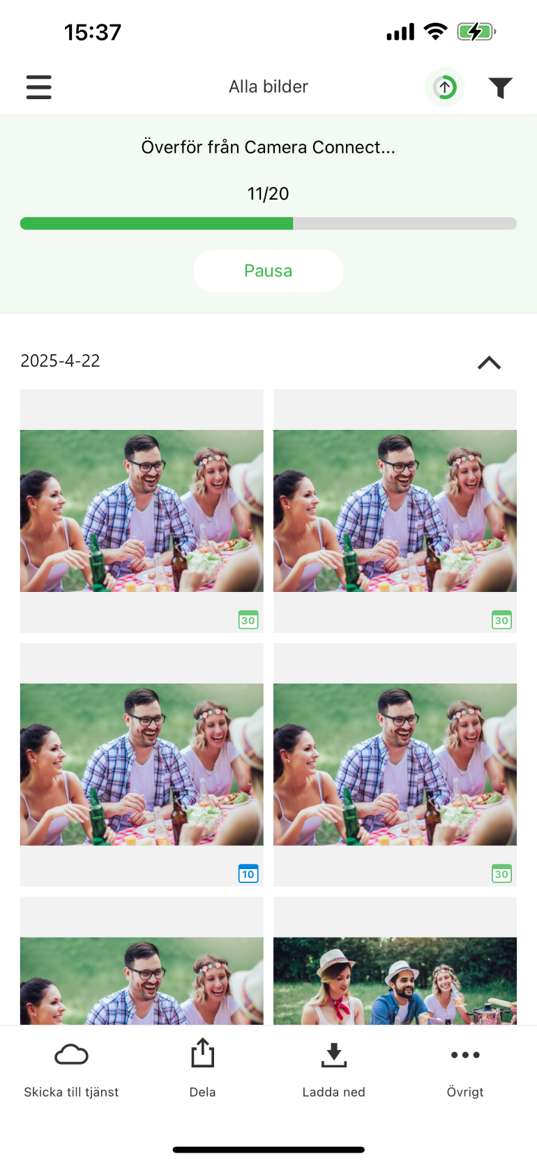 screen image