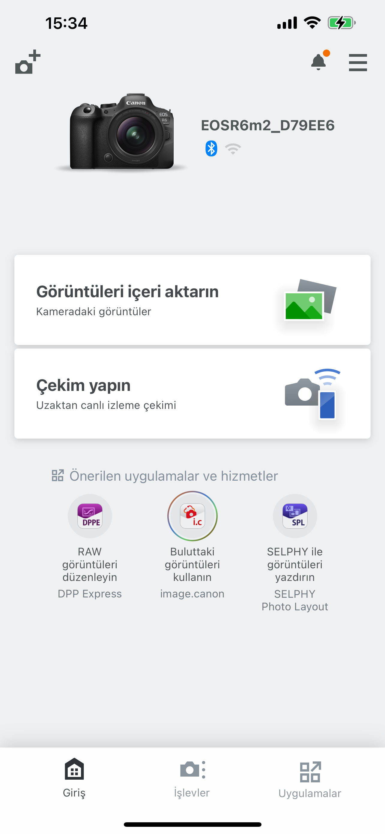 screen image
