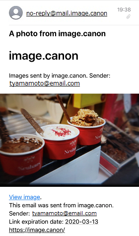 screen image