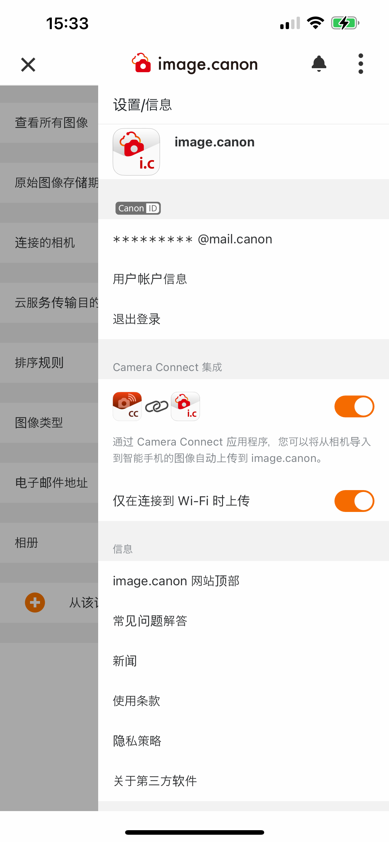 screen image